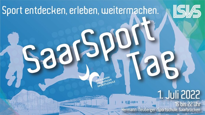 Banner SaarSportTag 01.07.2022